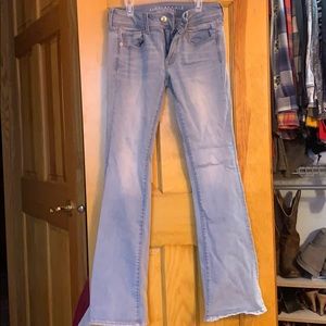 American Eagle Kickboot light denim jeans NWOT